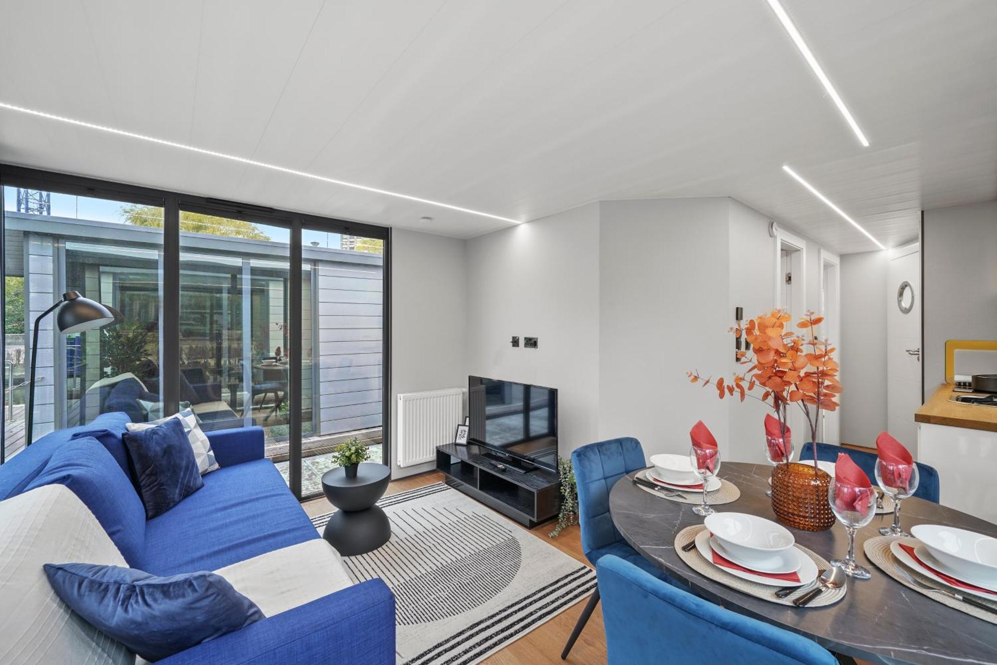 Unique Water Lodge In London - Sleeps 6 Eksteriør bilde